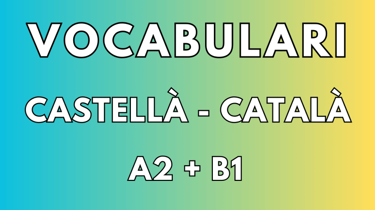 Aprendre vocabulari català: vídeos i exercicis pràctics