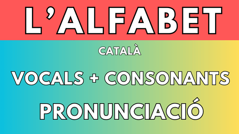 alfabet en català