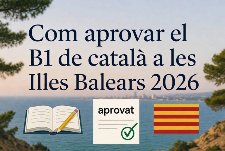 Com aprovar l’examen B1 de Català a Balears 2026 | Guia Completa