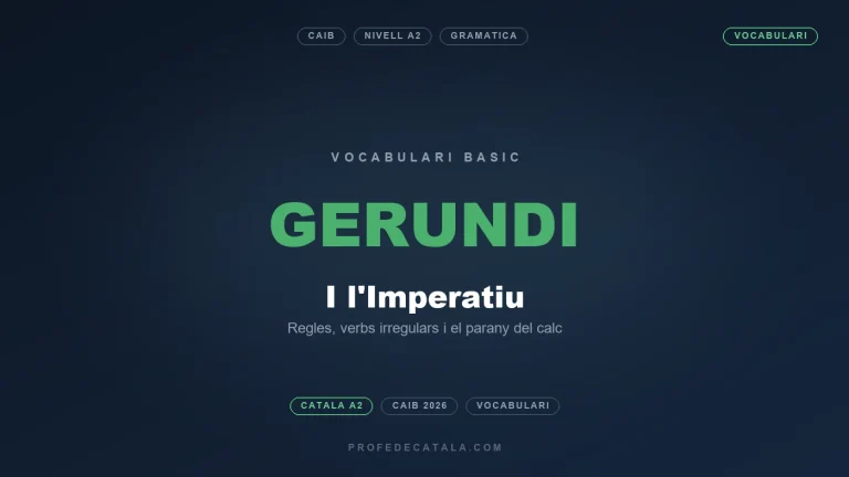 Gerundi i imperatiu en català